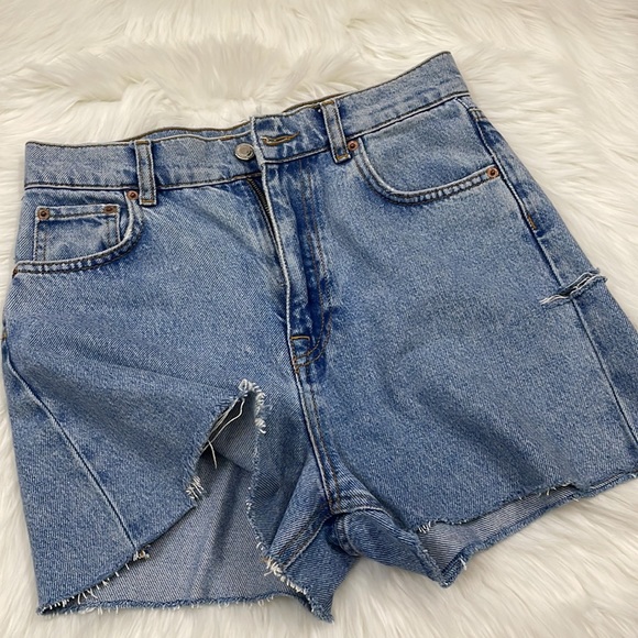 Zara ripped denim shorts - Picture 8 of 8